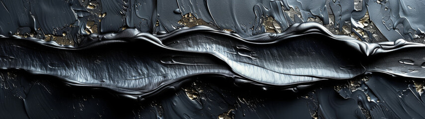 Close Up of Metal Surface With Water Droplets