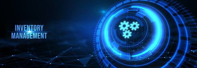 Business, Technology, Internet and network concept. Enterprise Resource Planning  Corporate Company Management. 3d illustration