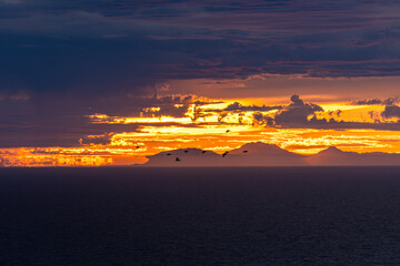 Atardecer, San Carlos Sonora. Pueblo mágico 