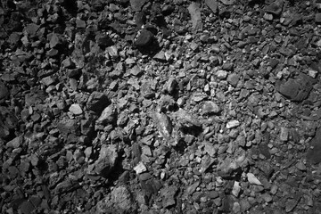 Black and white weathered rock background.