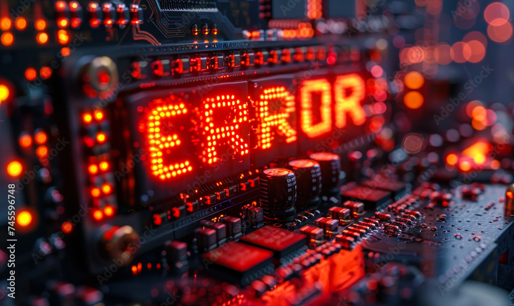 Poster error message displayed due to technical difficulties in processing visual data, indicating a need f