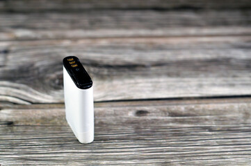 Bloated lithium ion batteries, possibly damaged by faulty monitoring electronics, swollen inflated...