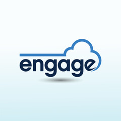 Design a modern logo for engage