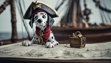 Charting the Course to Riches: Dalmatian Pirate Sets Sail