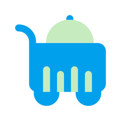 food trolley duo tone