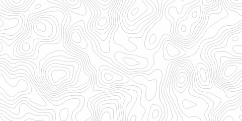Vector black and white topography map and counter line Surface map of mountain future. Topographic grid and map lines, contour background.