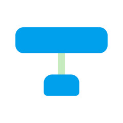 dinner table duo tone