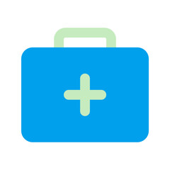 Obraz premium first aid kit duo tone