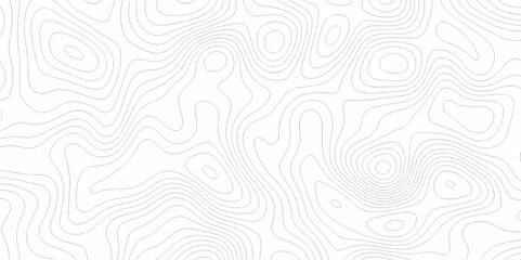 Vector black and white topography map and counter line Surface map of mountain future. Topographic grid and map lines, contour background.