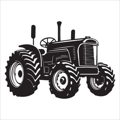 Black Tractor Silhouette: Nostalgic Farming Charm
Rural Agriculture Icons: Classic Tractor Silhouettes
Harvest Time Essentials: Farm Tractor Vector Set
Country Life Collection: Rustic Tractor