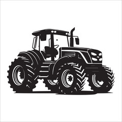 Black Tractor Silhouette: Nostalgic Farming Charm
Rural Agriculture Icons: Classic Tractor Silhouettes
Harvest Time Essentials: Farm Tractor Vector Set
Country Life Collection: Rustic Tractor