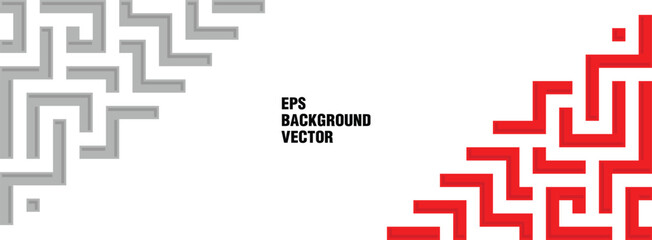 Abstract simple geometric vector seamless pattern texture on white background