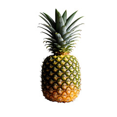 Pineapple image isolated on a transparent background PNG photo
