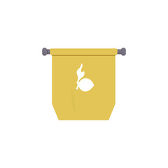 set of scout flags commemorating scout day flag