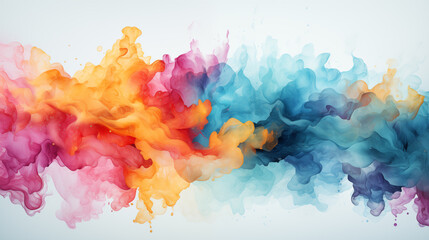 Colorful multicolored art painting texture. Abstract painting with vibrant colors