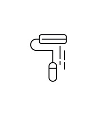 paint brush icon, vector best line icon.