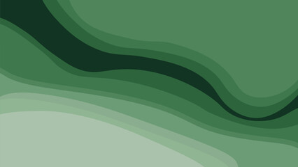 Abstract green abstract background gradiant color