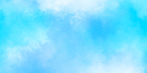 Fototapeta na wymiar Sky blue smoke swirls,mist or smog fog effect.cloudscape atmosphere reflection of neon background of smoke vape smoke exploding,design element transparent smoke,fog and smoke cumulus clouds. 