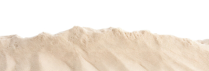 Plakat Beach or desert sand cut out