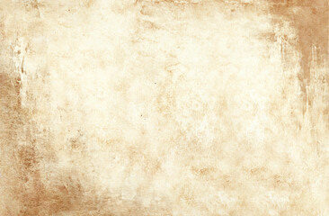 Background with grunge texture of retro paper. Horizontal banner with cardboard texture. Old paper...