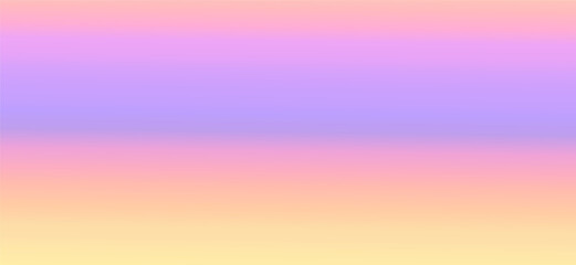 Purple sunset gradient background. Bright blurry summer sunrise. Banner yellow-lilac © JuliaBliznyakova