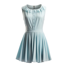 Beautiful dress isolated on white