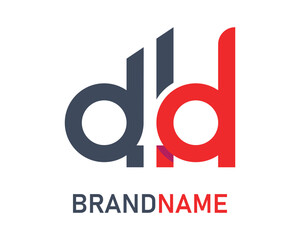 Letter dd logo design template