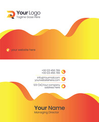 Modern Unique Business Card Design