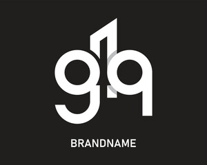 Letter gq logo design template