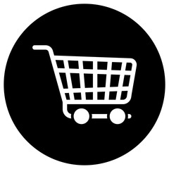 Shopping cart Vector Icon Design Illustration
