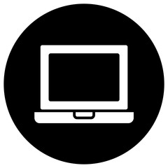 Laptop Vector Icon Design Illustration