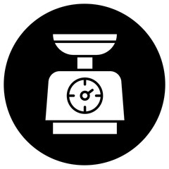 Weight scale Vector Icon Design Illustration