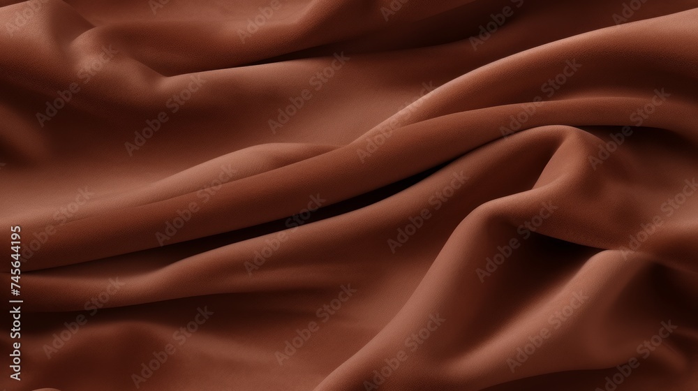 Aufkleber generative ai velvety and soft texture of suede fabric.