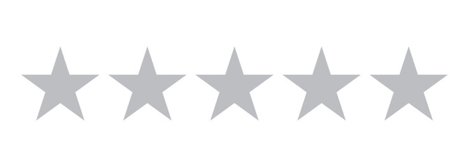 Obraz premium Star icon collection. Star vector icons set with shadow. White stars different shapes isolated on transparent background. Stars in modern flat style. Vector design element.
