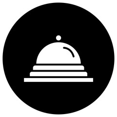 Fototapeta premium Food Tray Vector Icon Design Illustration