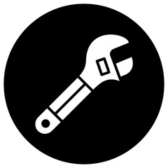 Wrench Vector Icon Design Illustration