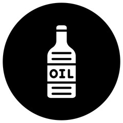 Olive Oil Vector Icon Design Illustration