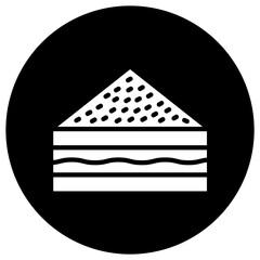 Sandwich Vector Icon Design Illustration