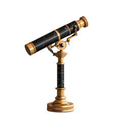 telescope isolated on transparent background, png