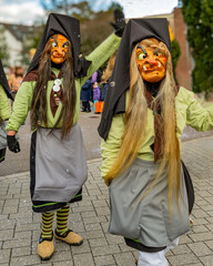 Swabian-Alemannic carnival „Fasnet“ in South Germany_Germany, Europe