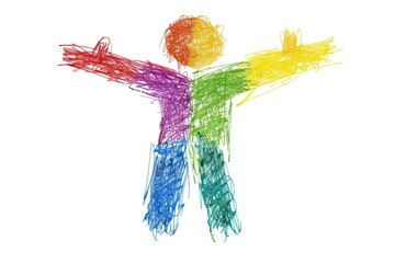 LGBTQ Sticker genuine love design. Rainbow tender hearted motive true love diversity Flag illustration. Colored lgbt parade lgbtq+ empowerment. Gender speech lgbtq+ visibility - obrazy, fototapety, plakaty