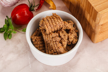 Liver Pate spread in the bowl