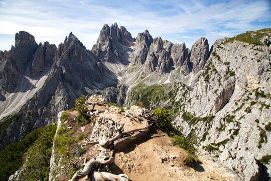 Cadini di Misurina in the Dolomites, Italy, Europe