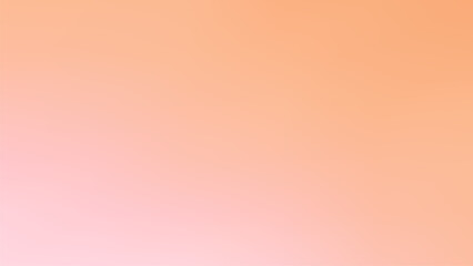 Abstract peach fuzz color vector banner. Blurred light fresh orange delicate gradient background. Pastel pink Liquid stains with free space banner. Vector gentle gradient backdrop