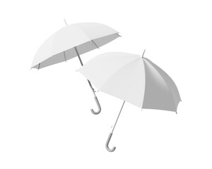 Umbrella mockup template, PNG transparency with shadow © DN6