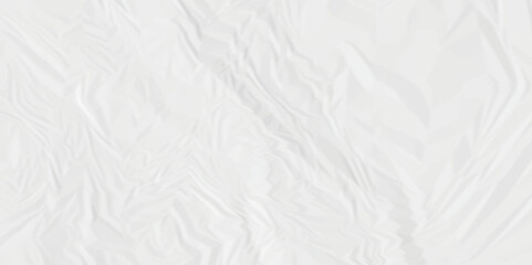 White crumpled paper texture . White wrinkled paper texture. White paper texture . White crumpled and top view textures can be used for background of text or any contents .