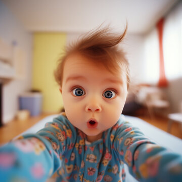 photo unflattering baby selfie