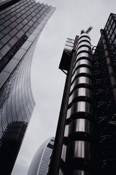 Willis Building and Lloyds Of London in England, UK