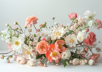 Naklejka na ściany i meble Petal Harmony: Easter Bouquet Delights