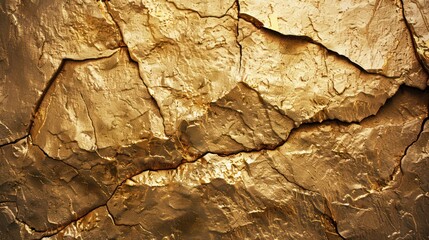 rock texture background. golden rough mountain surface